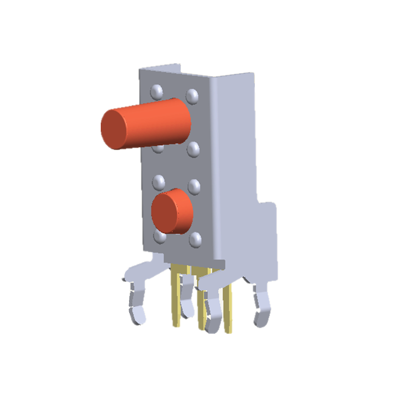 Double bracket tact switch Double circuit switch High bracket DIP pin