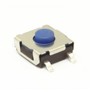 Speaker button switch 6.2*6.2 silicone tact switch four-legged patch waterproof and dustproof