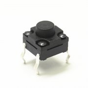 6*6 waterproof button switch DIP four-legged plug-in highly customized